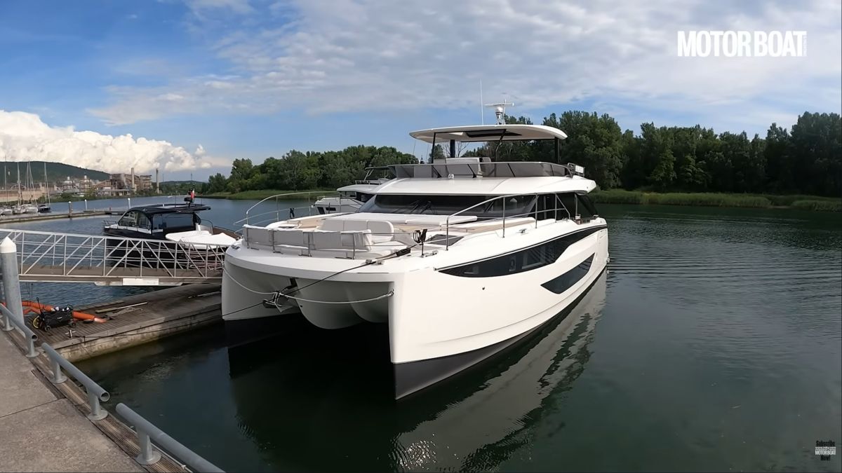 Prestige M8 Evo Review: A Masterclass in Luxury Power Catamaran Innovation