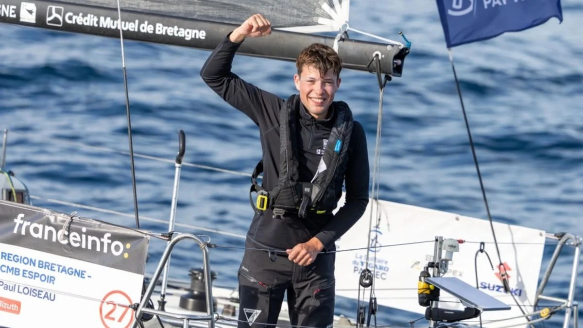 Paul Loiseau osvaja BENETEAU Rookies Trophy na Solitaire du Figaro Paprec 2026.