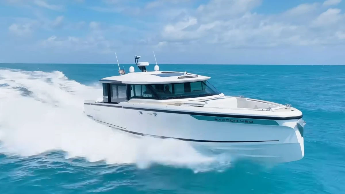 2026 Saxdor 460 GTC: The Ultimate Versatile Fast Family Yacht Debuts in the US (VIDEO)